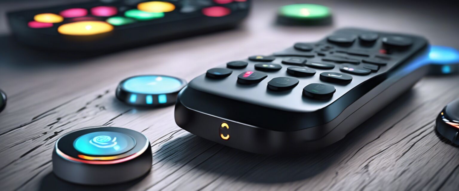 Smart remote control for home entertainment