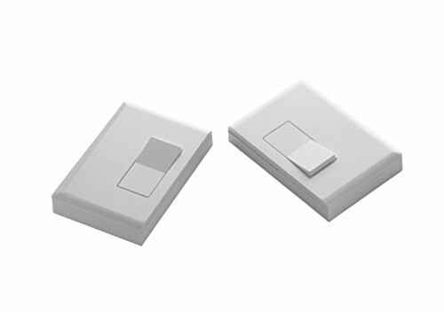 Minimalist light switches, white with simple design